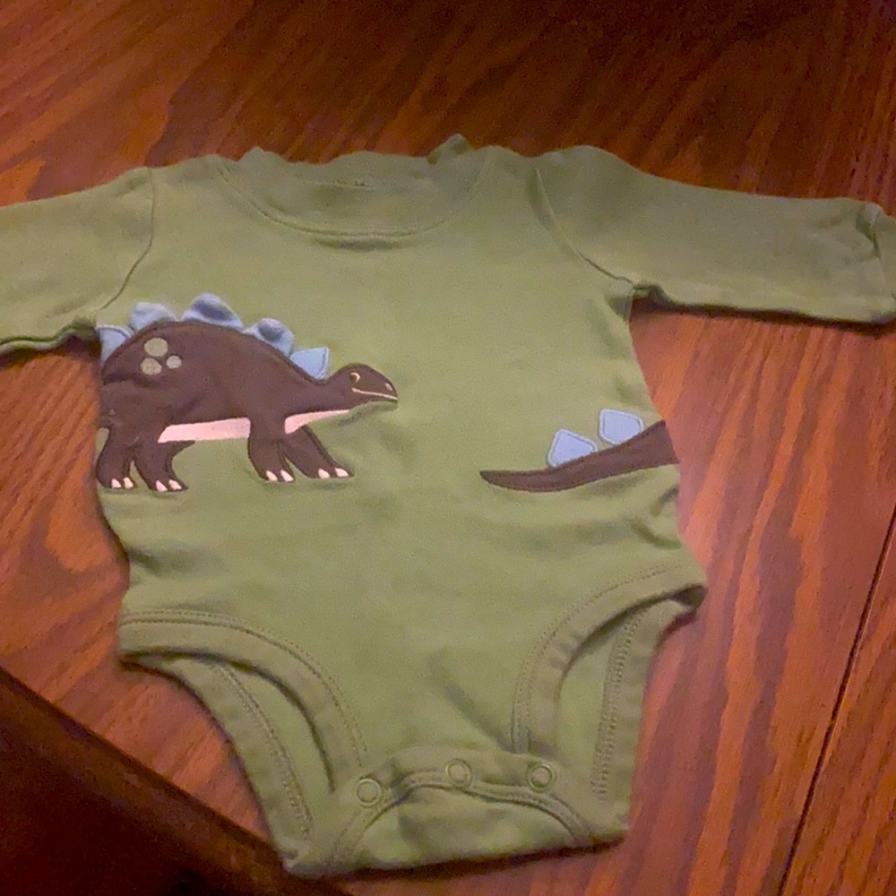 Boys Cute Dinosaur Onesie